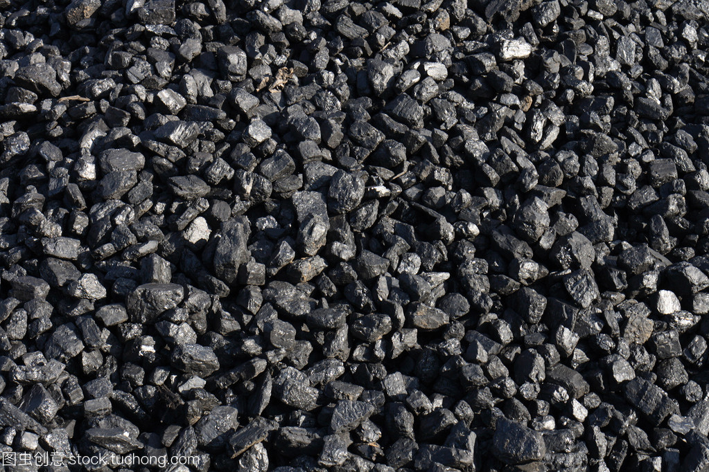 煤炭作为背景